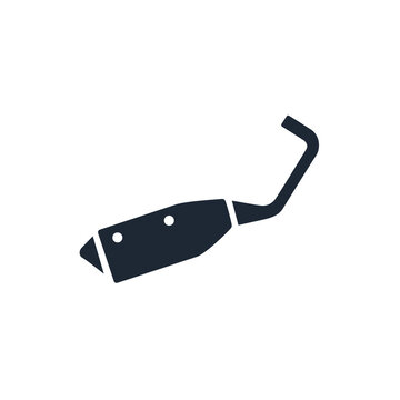 recommend clip art: muffler icon vector illustration logo template