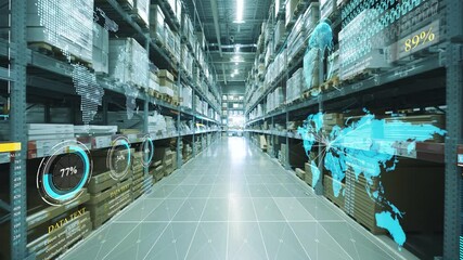 Smart warehouse management system. - Powered by Adobe