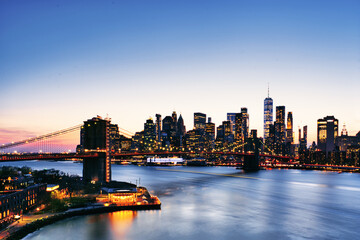 Fototapeta premium Manhattan Skyline