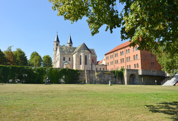 Magdeburg, Germany art museum and garden architecture ancient chapel