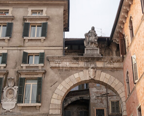 Verona, beautiful view of the historic center.