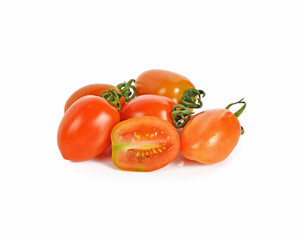 cherry tomato isolated on white background