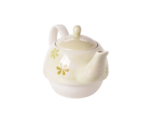  teapot isolated on white background