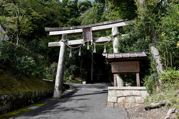 山科神社　鳥居　京都市山科区