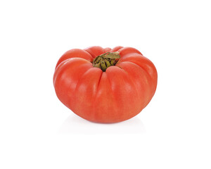 fresh tomatoes isolated on a white background