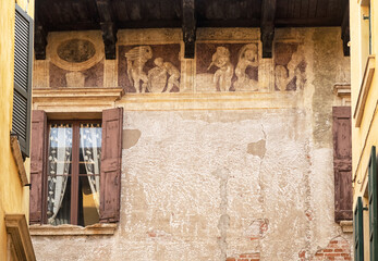 Verona, beautiful view of the historic center.