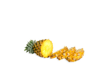 pineapple isolated on white
