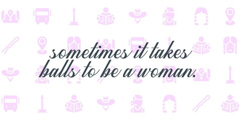 Happy women day quote. Editable vector illustration.