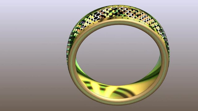 Fashion finger ring jewelry video for multipurpose use of projects