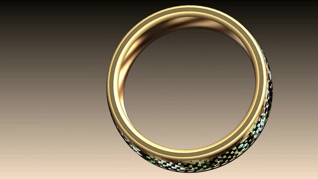 Fashion finger ring jewelry video for multipurpose use of projects