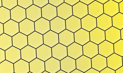 honeycomb yellow and black background