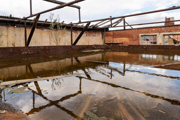 Drohobych salt plant in the existence from 1250 is the oldest working salt plant in Drohobych, Lviv...