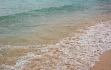 Crédence de cuisine en verre imprimé  Plage d'Elafonissi, Crète, Grèce mer et sable de la plage d& 39 Elafonissi sur l& 39 île de Crète