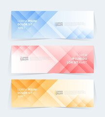 Vector abstract graphic design Banner Pattern background web template.