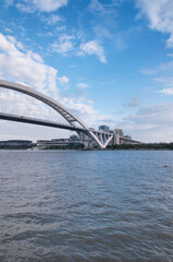 Shanghai China Lupu Bridge huangpu River