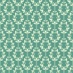 elegant flower seamless pattern design in vector