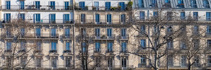 Paris, typical facade