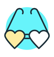 Heart Glasses 