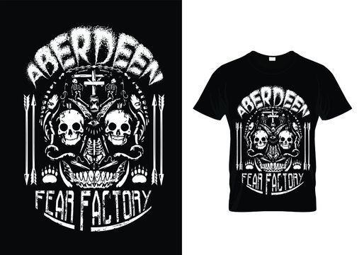 Aberdeen-Fear-Factory-T-shirt-Design