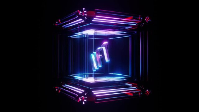 NFT In A Glass Cube