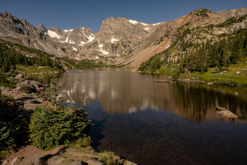 Lake Isabelle in the Indian Peaks Wilderness