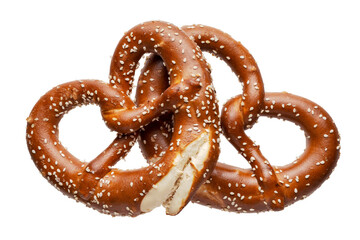 Traditional homemade pretzels