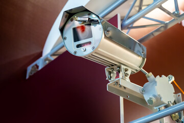 Outdoor CCTV camera. Surveillance camera with night vision function. External video surveillance...