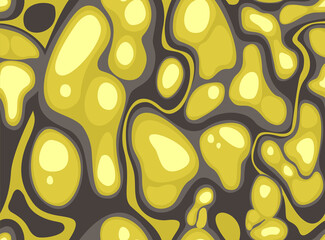 Geometric seamless pattern from spots. Abstract camo modern. Texture from water spots. Print on fabric and textiles. Endless design template. Vector illustration