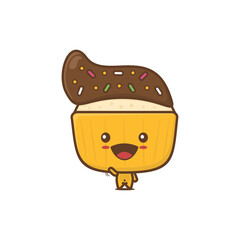 cute character cupcakes