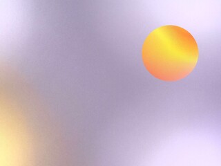 Abstract  gradient yellow  sun on the cloudy sky luxury decorative background web template banner graphic app design creativity concept