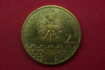 moneta bilon polsaka 2 złote okolicznościowa