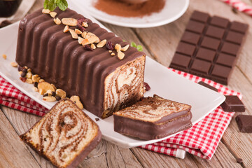 Marble cake.