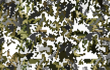 pattern with camouflage