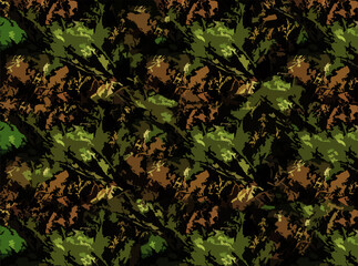 Abstract military or hunting camouflage