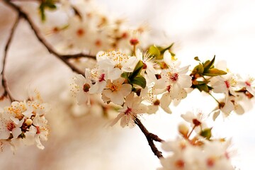 Kwiaty, flowers, drzewo, kwiat, charakter, galąz, biała, kwitnienie, roślin, beuty, pora roku, niebo,, blękit, piękne, kwitnących, kwiatowy