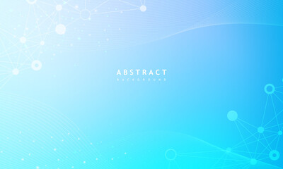 light blue background, abstract gradient background with creative digital element, modern landing page concept vector.