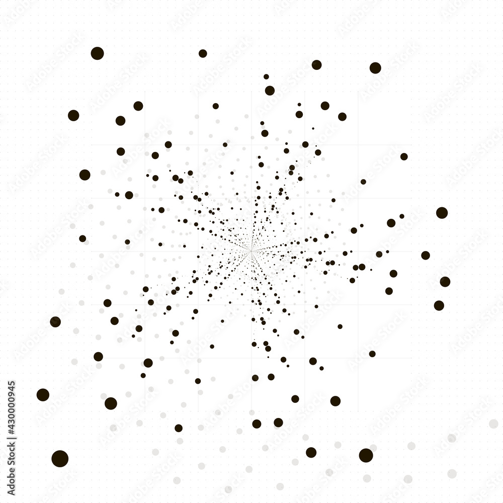 Wall mural internet connections, abstract background for science and technology concepts. digital graphic desig