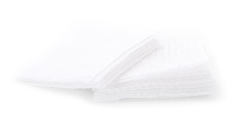 gauze, medical isolated on white background