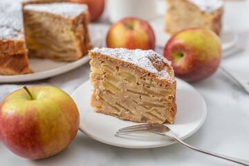 home made apple pie