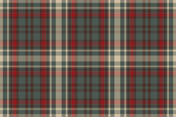 Plaid pattern seamless. Check fabric texture. Stripe square background. Vector textile design.