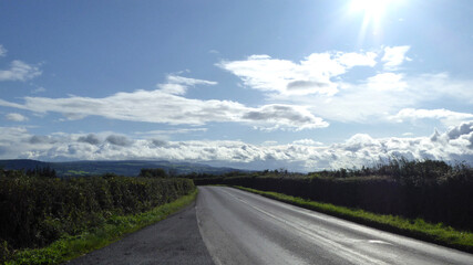 Road in the mountains