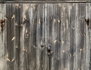 Old boards with a clear structure