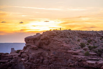 Sunset at Green River Overlook