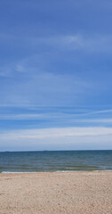 beach and blue sky