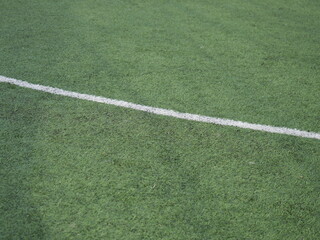 Obraz premium corner of a football field
