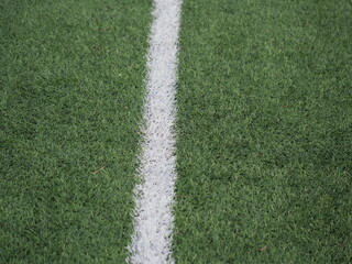 corner of a football field