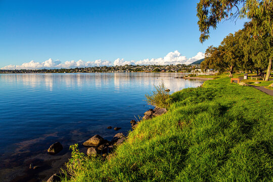 New Zealand. The largest Lake Taupo