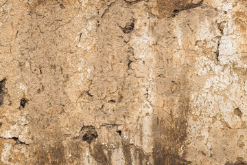 Beautiful old wall with cracks and texture