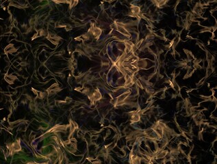 Imaginatory fractal background generated Image
