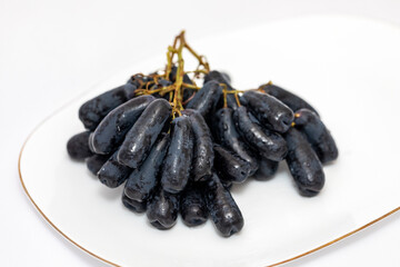 Black grapes